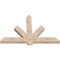 Ekena Millwork Kennewick Smooth Timber Gable Bracket, Douglas Fir, 60"W x 40"H x 3 1/2"D x 5 1/2"F, 16/12 Pitch GBW060X40X0406KEN00SDF - alternate 5